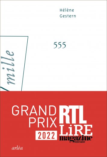 Photo Hélène Gestern lauréate du PRIX RTL-LIRE Le Magazine littéraire 2022 !